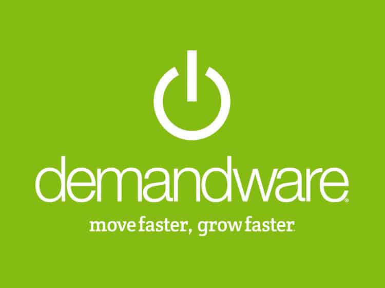 The older Demandware logo, from before the acquisition of Salesforce.