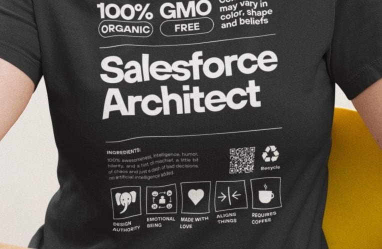 The Salesforce Architect Shirtforce shirt