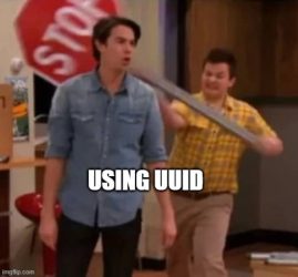 Stop using UUID